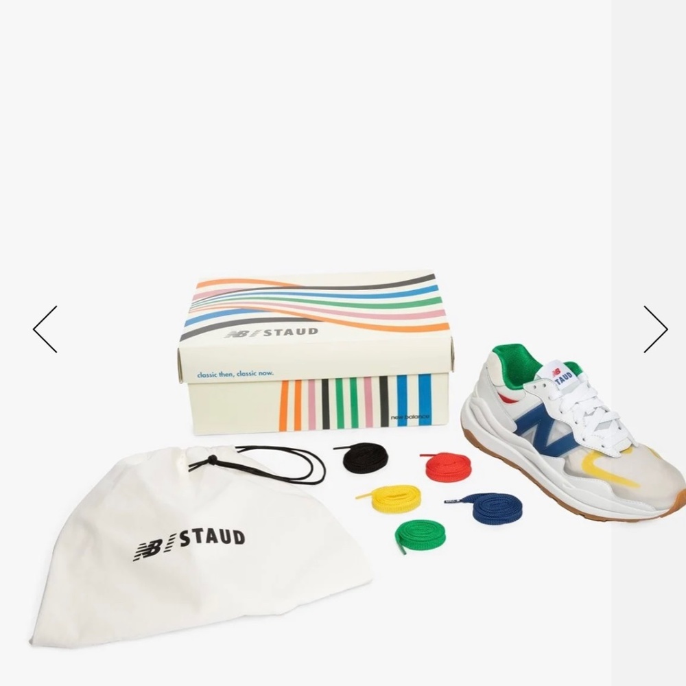 Staud/NB sneakers - Picture 1 of 5